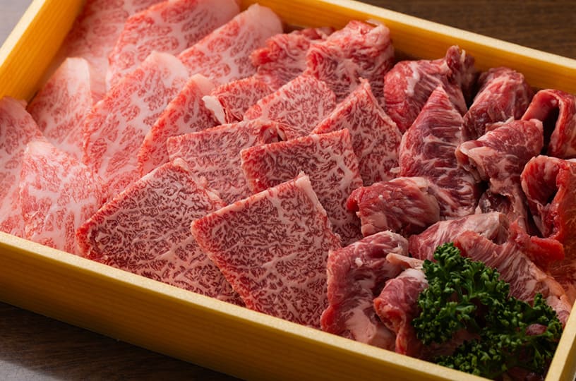 上焼肉盛合